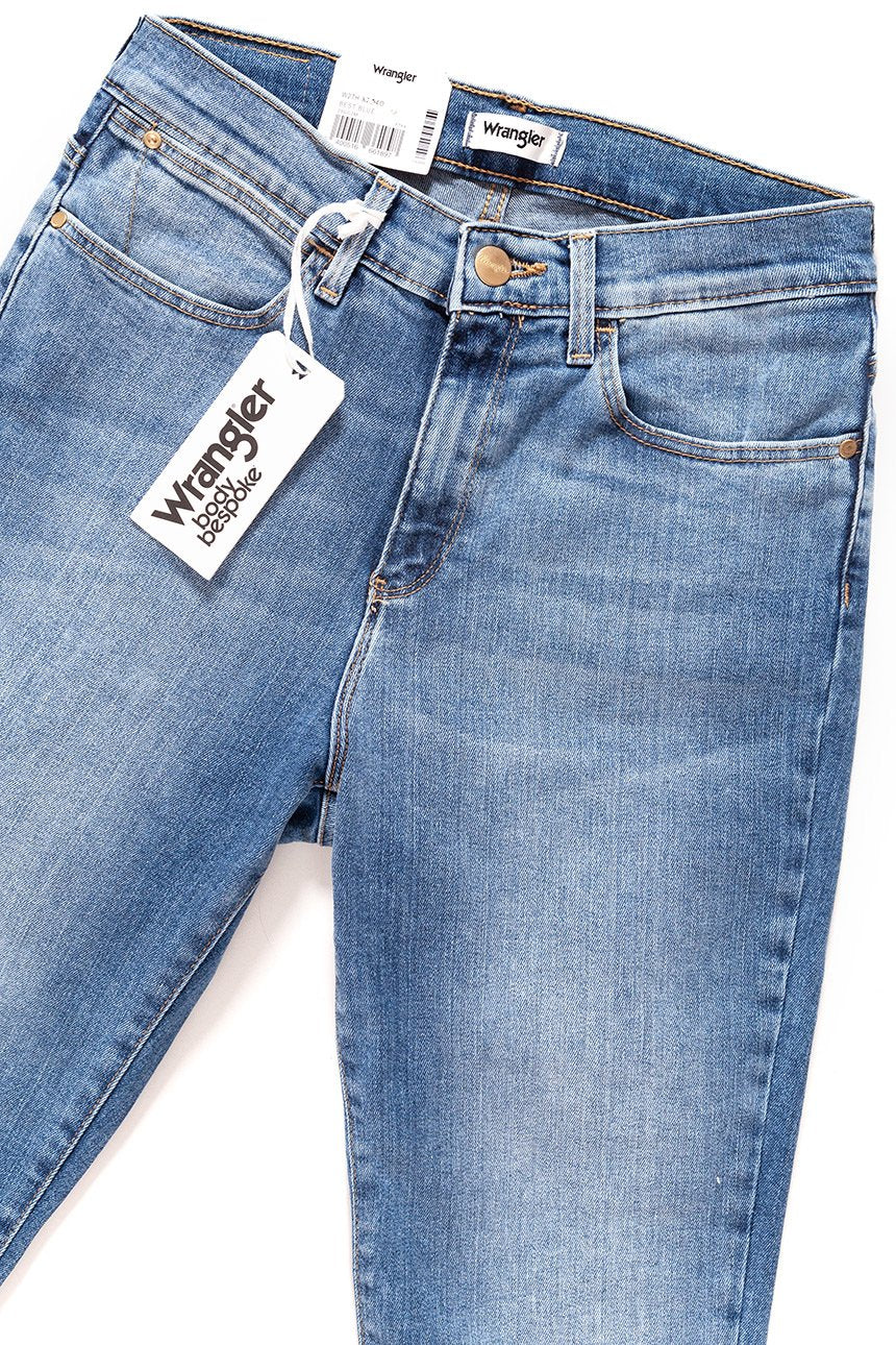 WRANGLER HIGH RISE SKINNY BEST BLUE W27HX794O