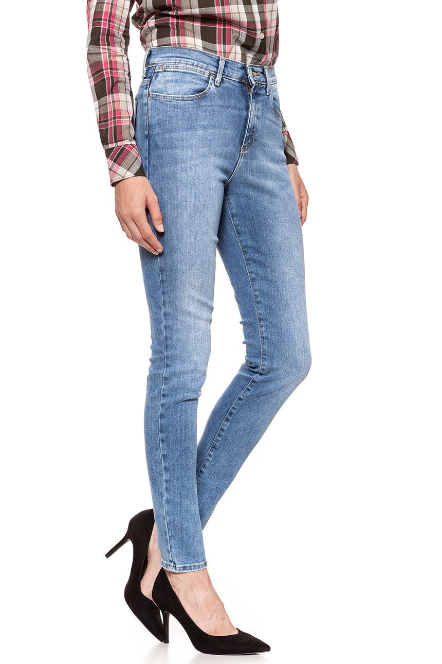 WRANGLER HIGH RISE SKINNY BEST BLUE W27HX794O