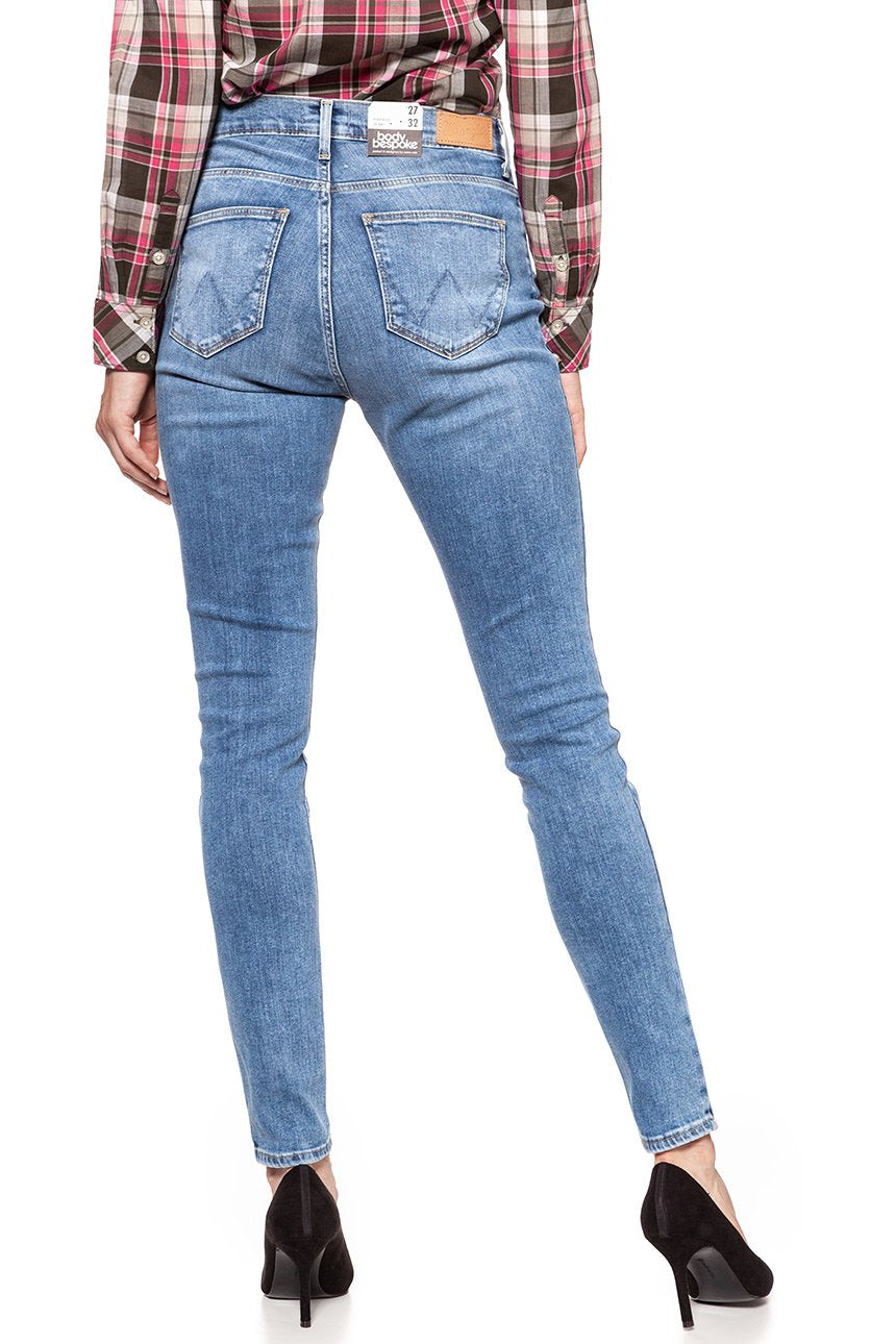 WRANGLER HIGH RISE SKINNY BEST BLUE W27HX794O