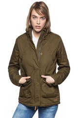 DAMSKA KURTKA ZIMOWA LEE FIELD JACKET L56WVTMP DARK OLIVE