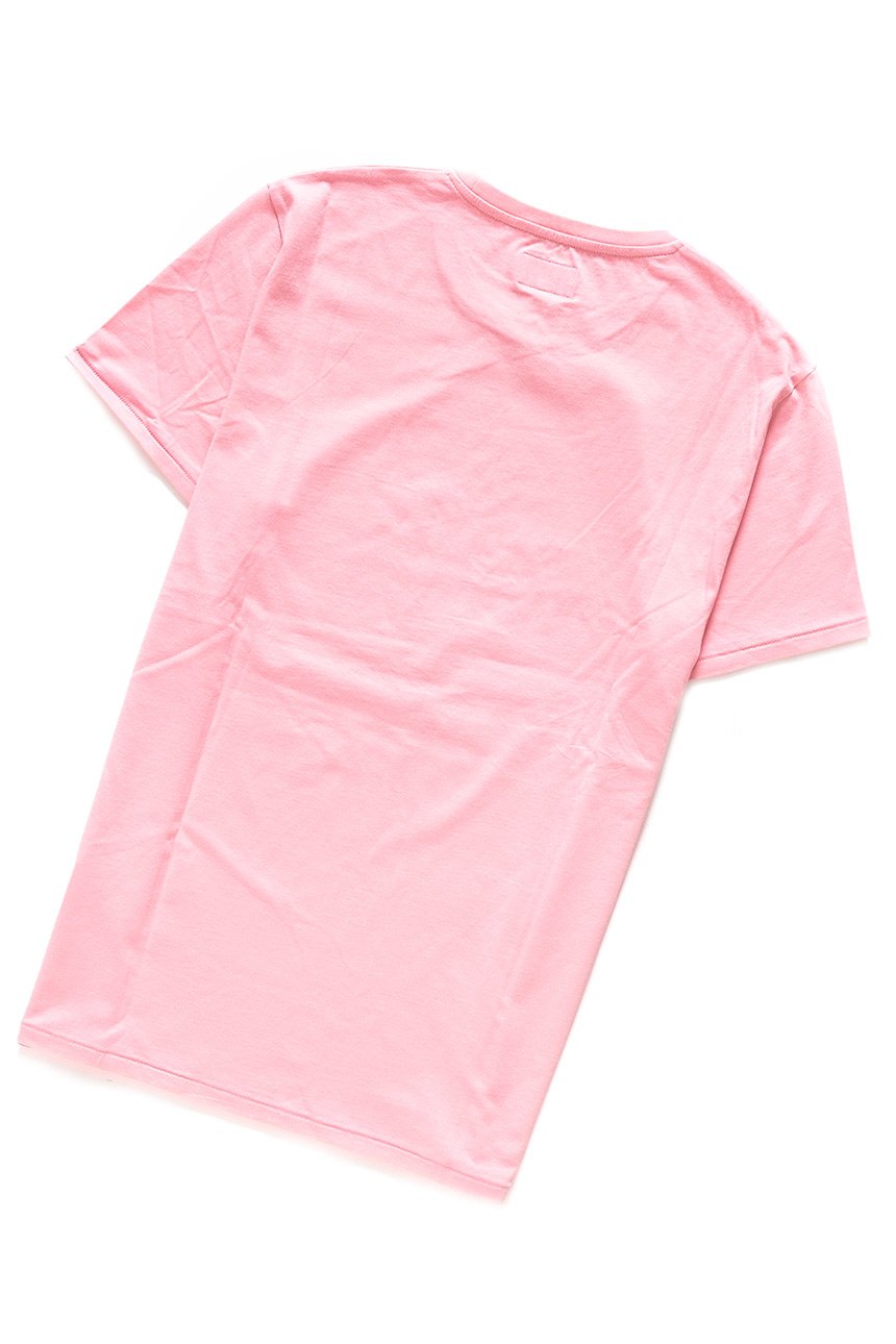 KOSZULKA WRANGLER GRAPHIC TEE SEA PINK W7B61FKWF