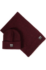 MĘSKA CZAPKA ZIMOWA WRANGLER BASIC BEANIE AUBERGINE W0M03UHU1