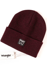 MĘSKA CZAPKA ZIMOWA WRANGLER BASIC BEANIE AUBERGINE W0M03UHU1