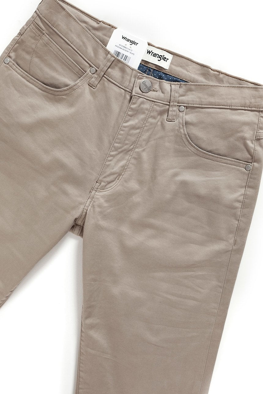 WRANGLER SPODNIE MĘSKIE ARIZONA DESERT TAUPE W12ORW227      $