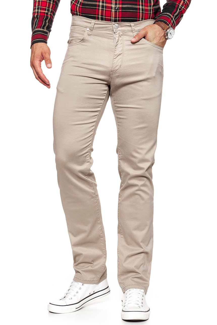 WRANGLER SPODNIE MĘSKIE ARIZONA DESERT TAUPE W12ORW227      $