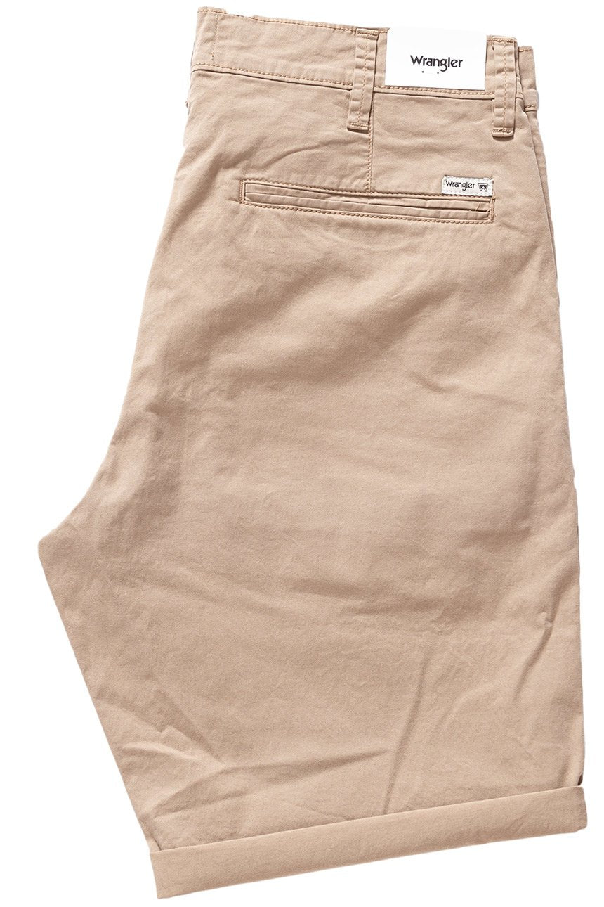 KRÓTKIE SPODENKI WRANGLER CHINO SHORT DESERT W14AMM13J