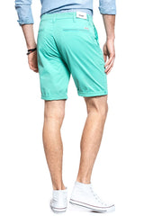 SPODENKI MĘSKIE WRANGLER CHINO SHORT TURQUOISE W14AMM25Z