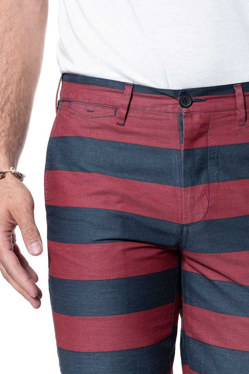 SPODENKI MĘSKIE WRANGLER CHINO SHORT CORDOVAN RED W14AMZ13G