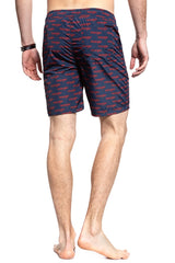 SPODENKI MĘSKIE WRANGLER SWIM SHORT SCARLET RED W4B01V9UU