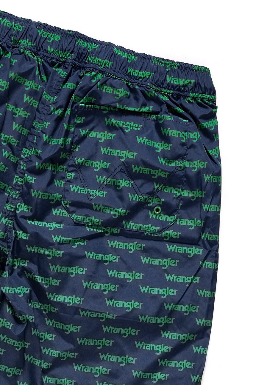 SPODENKI MĘSKIE WRANGLER SWIM SHORT AMAZON GREEN W4B01V9UX