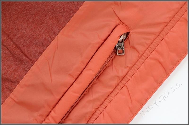 DAMSKA KURTKA PRZEJŚCIOWA LEE NYLON BOMBER WINTER ORANGE L56QWWMX