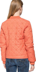 DAMSKA KURTKA PRZEJŚCIOWA LEE NYLON BOMBER WINTER ORANGE L56QWWMX