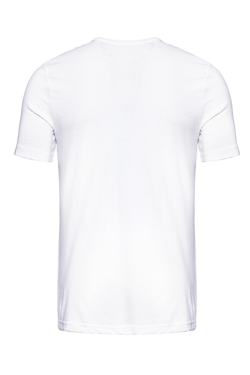 MUSTANG T SHIRT BASIC PRINT TEE GENERAL WHITE 1008373 2045