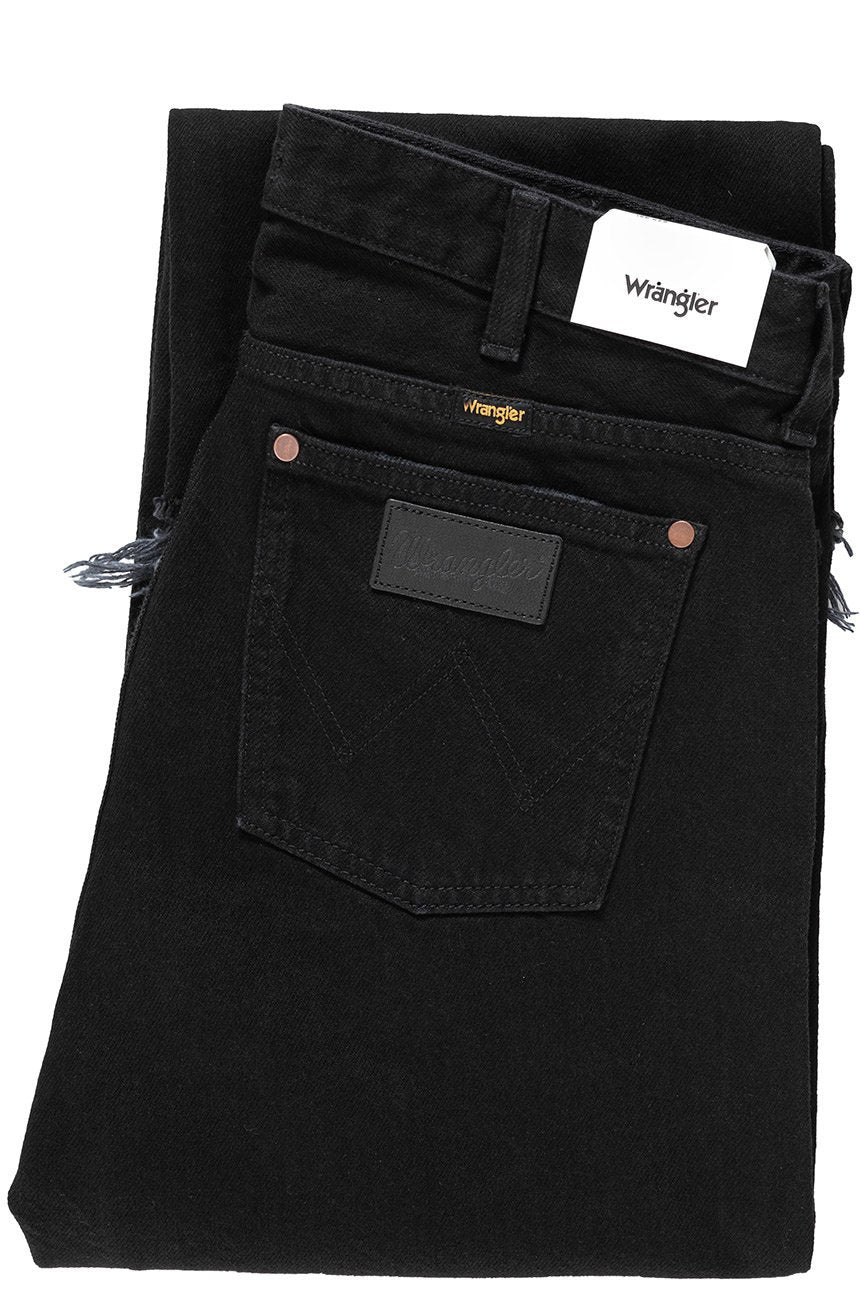 WRANGLER RETRO CROP BOYFRIEND BLACK W29TRJ24Q