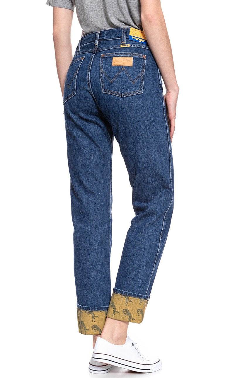 WRANGLER RETRO BOYFRIEND B&Y DARK HORSE W243SW22W