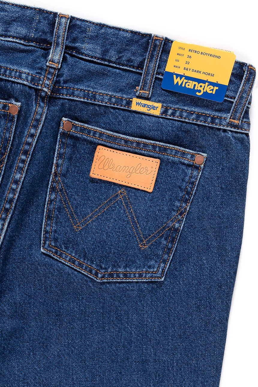 WRANGLER RETRO BOYFRIEND B&Y DARK HORSE W243SW22W