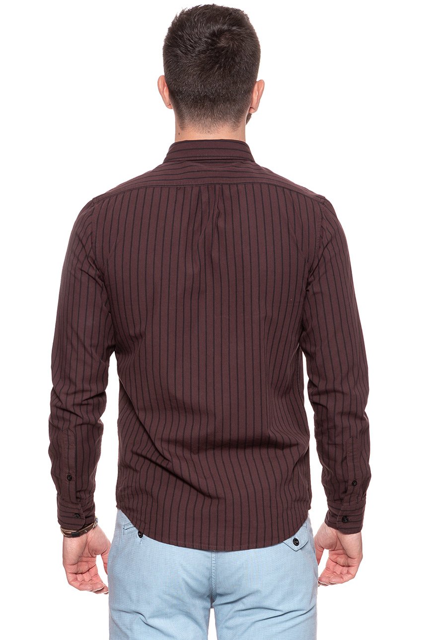 KOSZULA LEE BUTTON DOWN AUBERGINE L880ZMKA