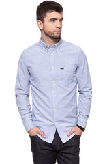 KOSZULA LEE BUTTON DOWN BEYOND BLUE L880CNKT