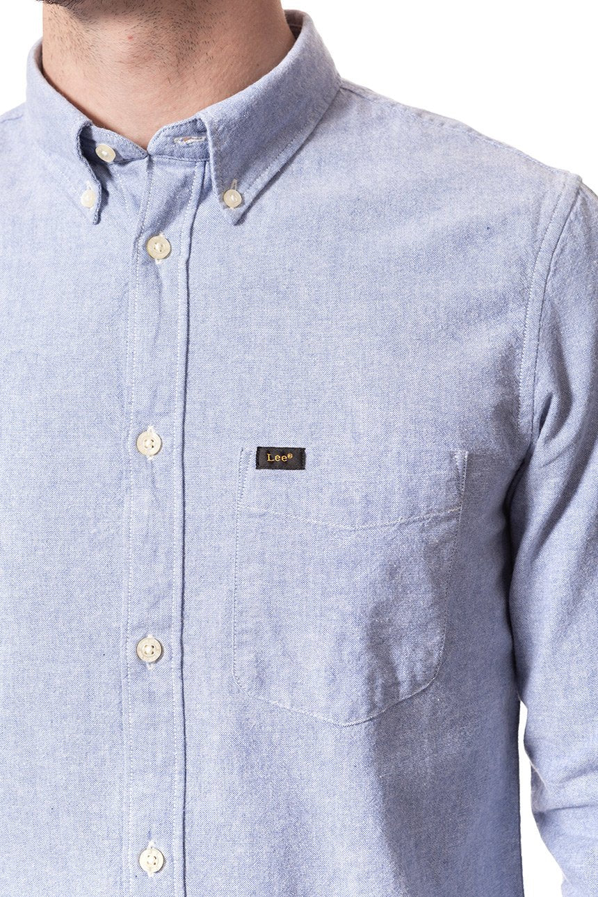 KOSZULA LEE BUTTON DOWN BEYOND BLUE L880CNKT