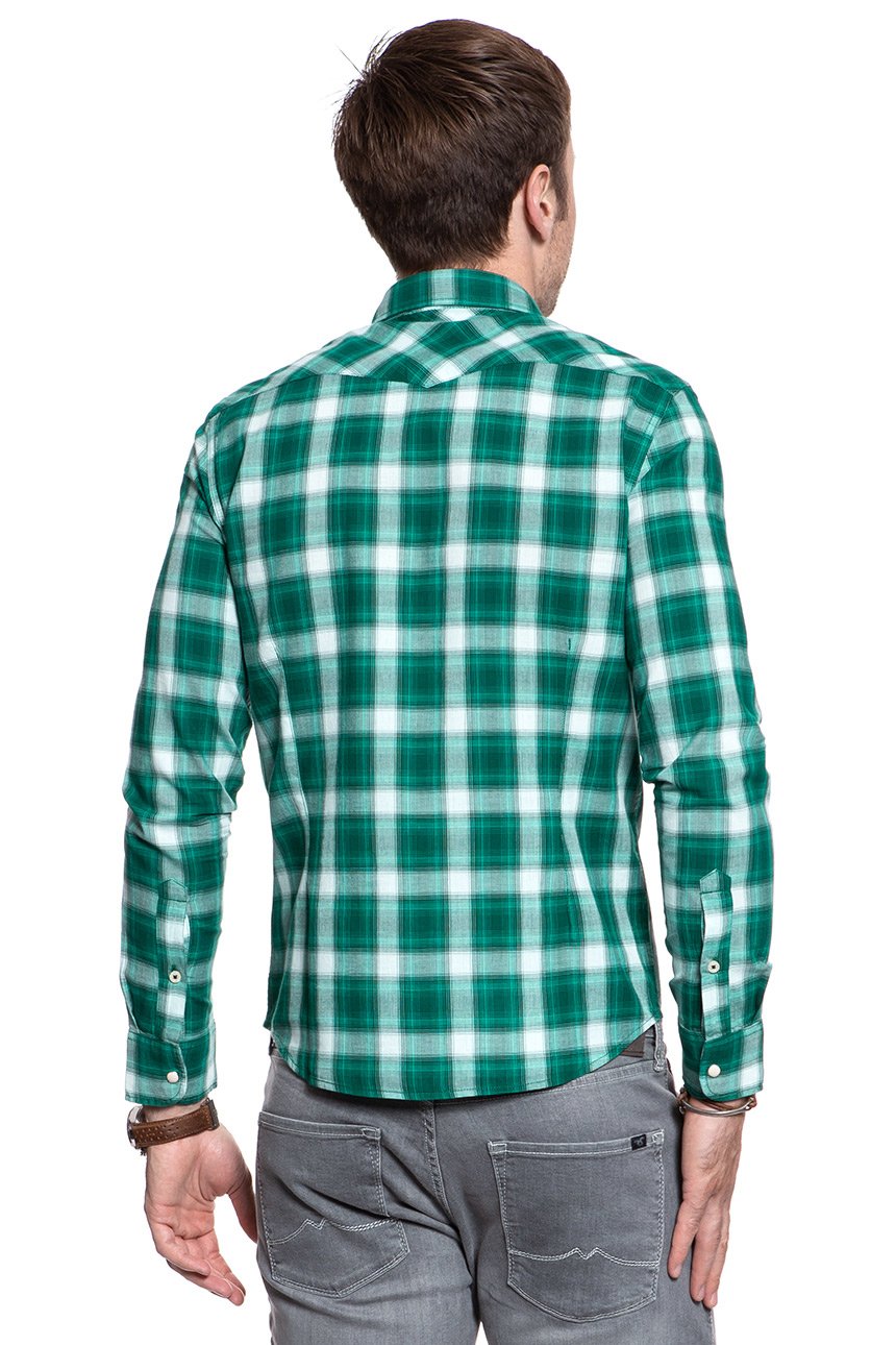 KOSZULA LEE WESTERN SHIRT EVERGREEN L643GIEB