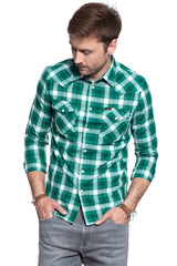 KOSZULA LEE WESTERN SHIRT EVERGREEN L643GIEB