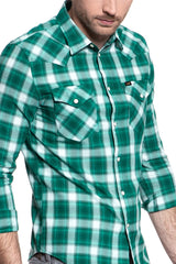 KOSZULA LEE WESTERN SHIRT EVERGREEN L643GIEB