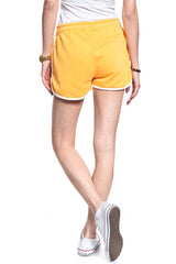 DAMSKIE SPODENKI WRANGLER B&Y SHORT AMBER YELLOW W6066ICUY