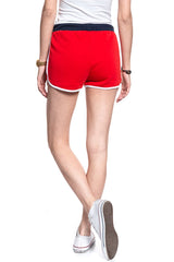 DAMSKIE SPODENKI WRANGLER TRUCKSHORTS TRUE RED W6064IC74