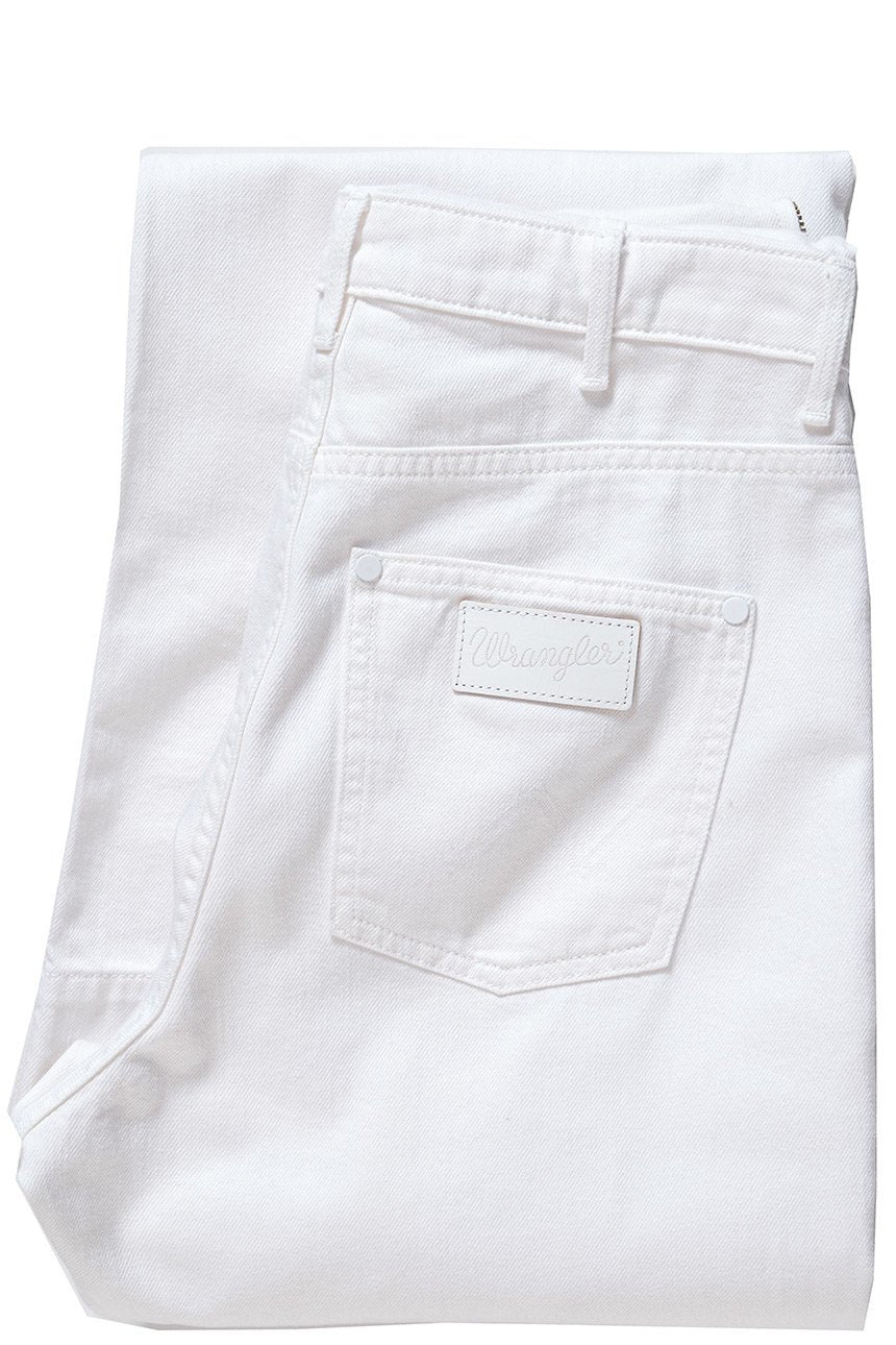 DAMSKI KOMBINEZON WRANGLER OVERALL FLARE WHITE W29PDM989