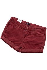 DAMSKIE SPODENKI WRANGLER BOYFRIEND SHORT WINE RED W29KEK47H