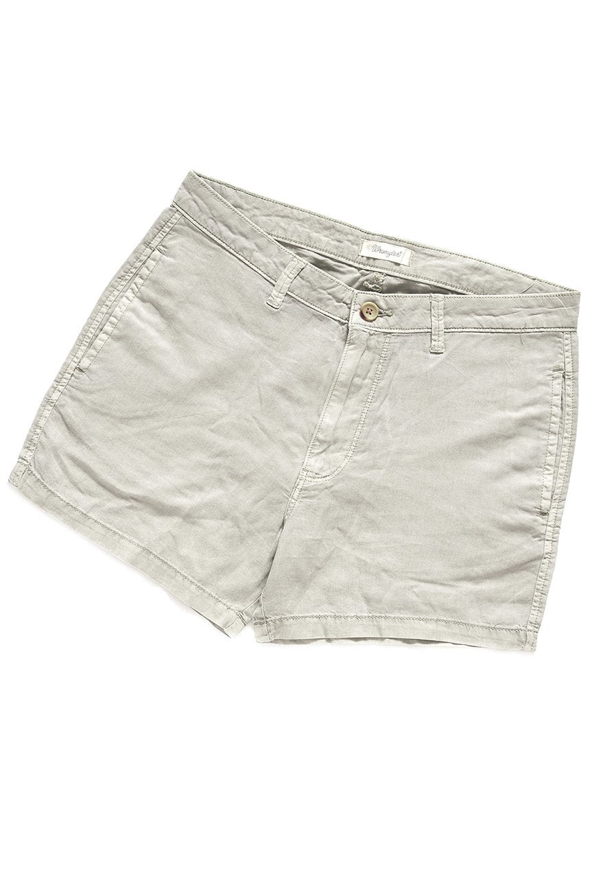 DAMSKIE SPODENKI WRANGLER CHINO SHORT FADED KHAKI W29DPG028