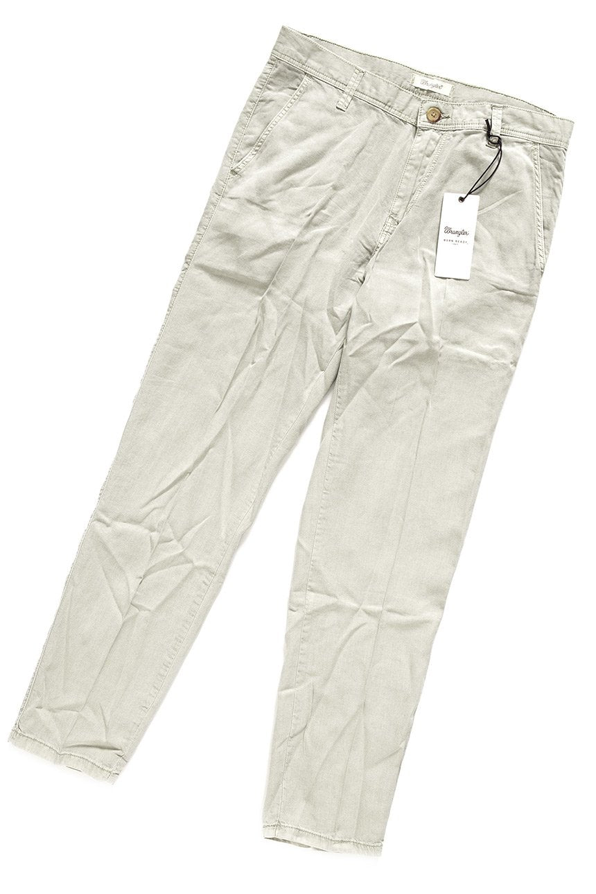 SPODNIE WRANGLER DAMSKIE CHINO FADED KHAKI W27LPG028