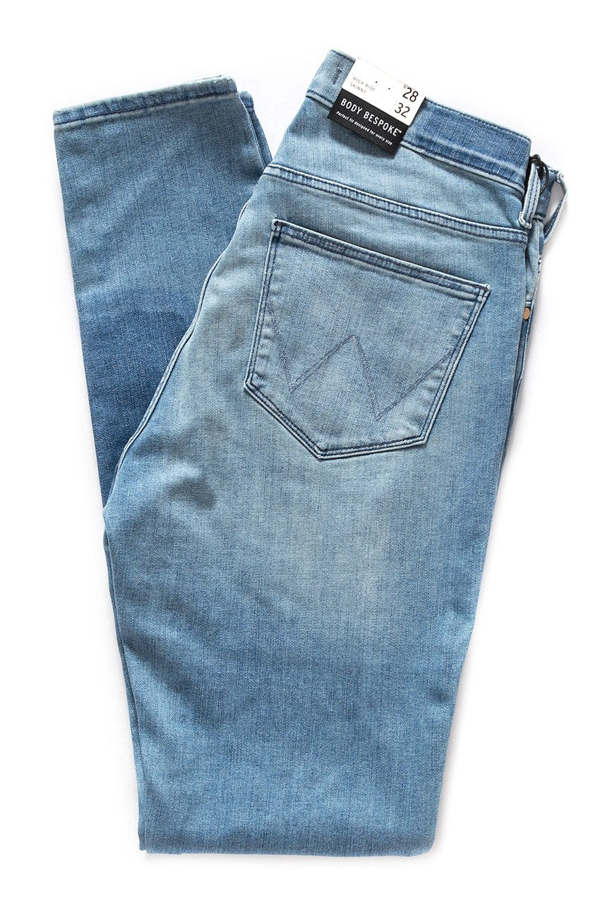 WRANGLER HIGH RISE SKINNY INDIGO RULES W27HLO86H