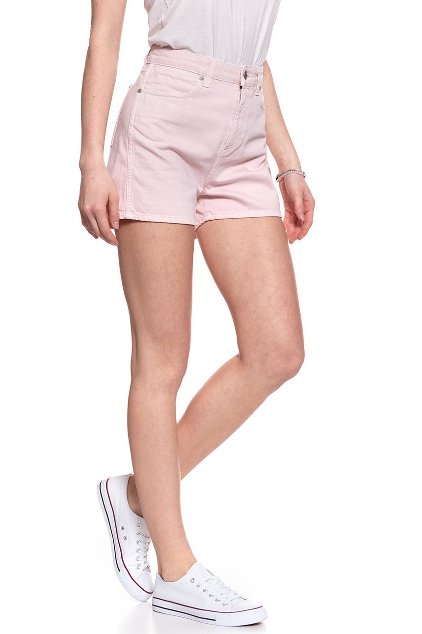 DAMSKIE SPODENKI WRANGLER RETRO BOY SHORT PRETTY PINK W244DM14C