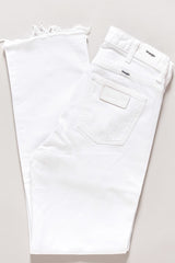 WRANGLER RETRO STRAIGHT WHITE DESTROYED W238DM13H