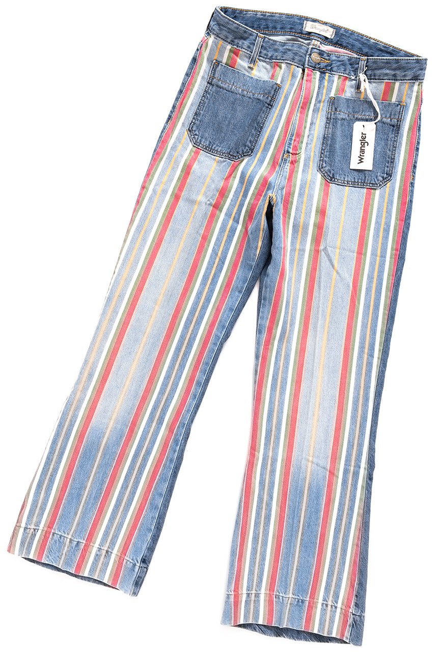 WRANGLER CROPPED FLARE DISCO STRIPES W2308799Y