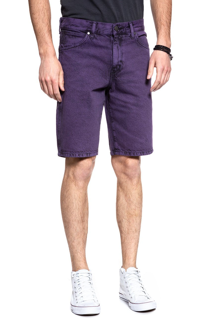 SPODENKI MĘSKIE WRANGLER DENIM SHORT PURPLE POP W14CRJ202