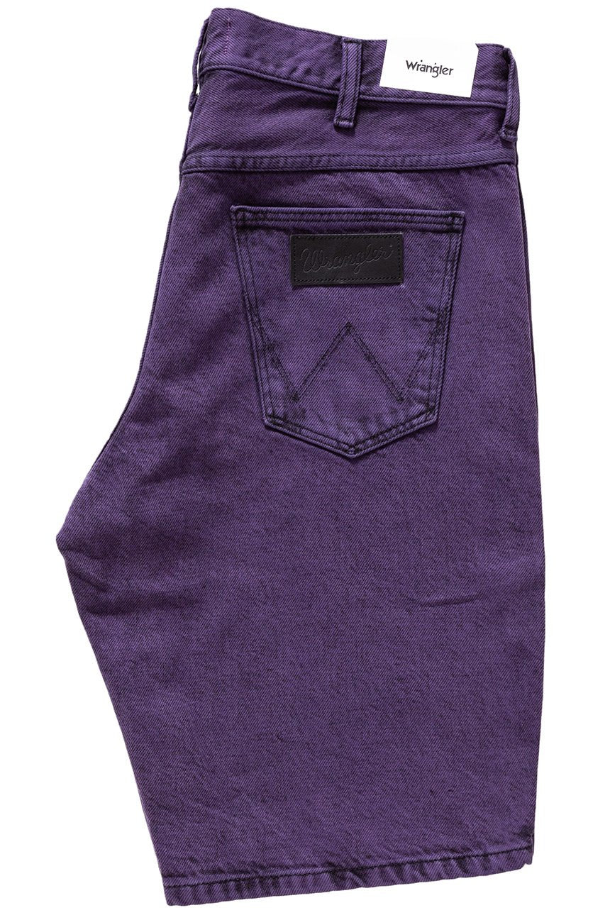 SPODENKI MĘSKIE WRANGLER DENIM SHORT PURPLE POP W14CRJ202