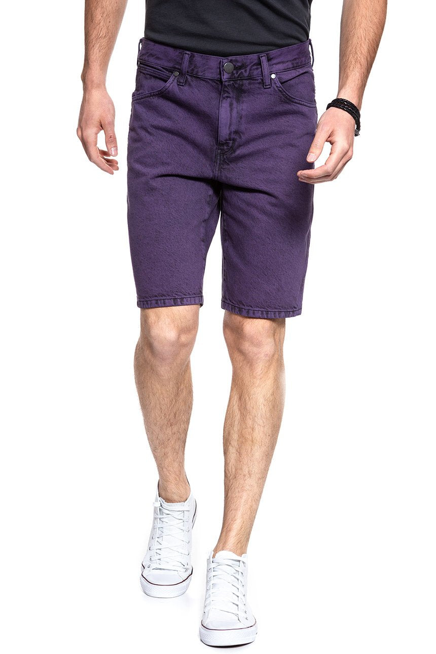 SPODENKI MĘSKIE WRANGLER DENIM SHORT PURPLE POP W14CRJ202