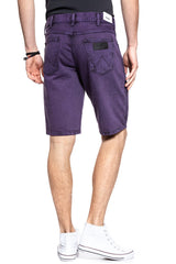 SPODENKI MĘSKIE WRANGLER DENIM SHORT PURPLE POP W14CRJ202