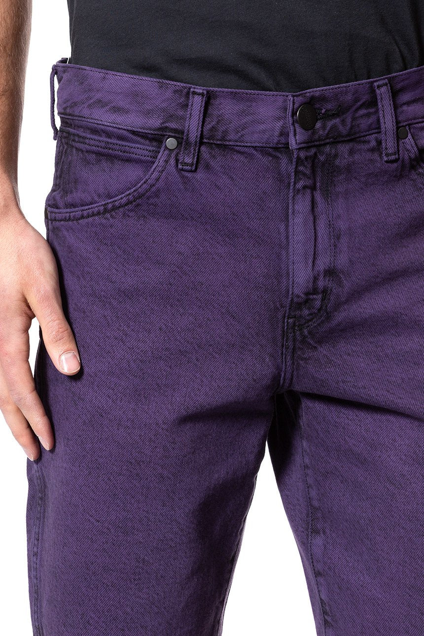 SPODENKI MĘSKIE WRANGLER DENIM SHORT PURPLE POP W14CRJ202