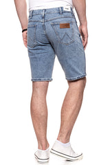 SPODENKI MĘSKIE WRANGLER DENIM SHORT  LIGHT MARBLE W14CRE19J