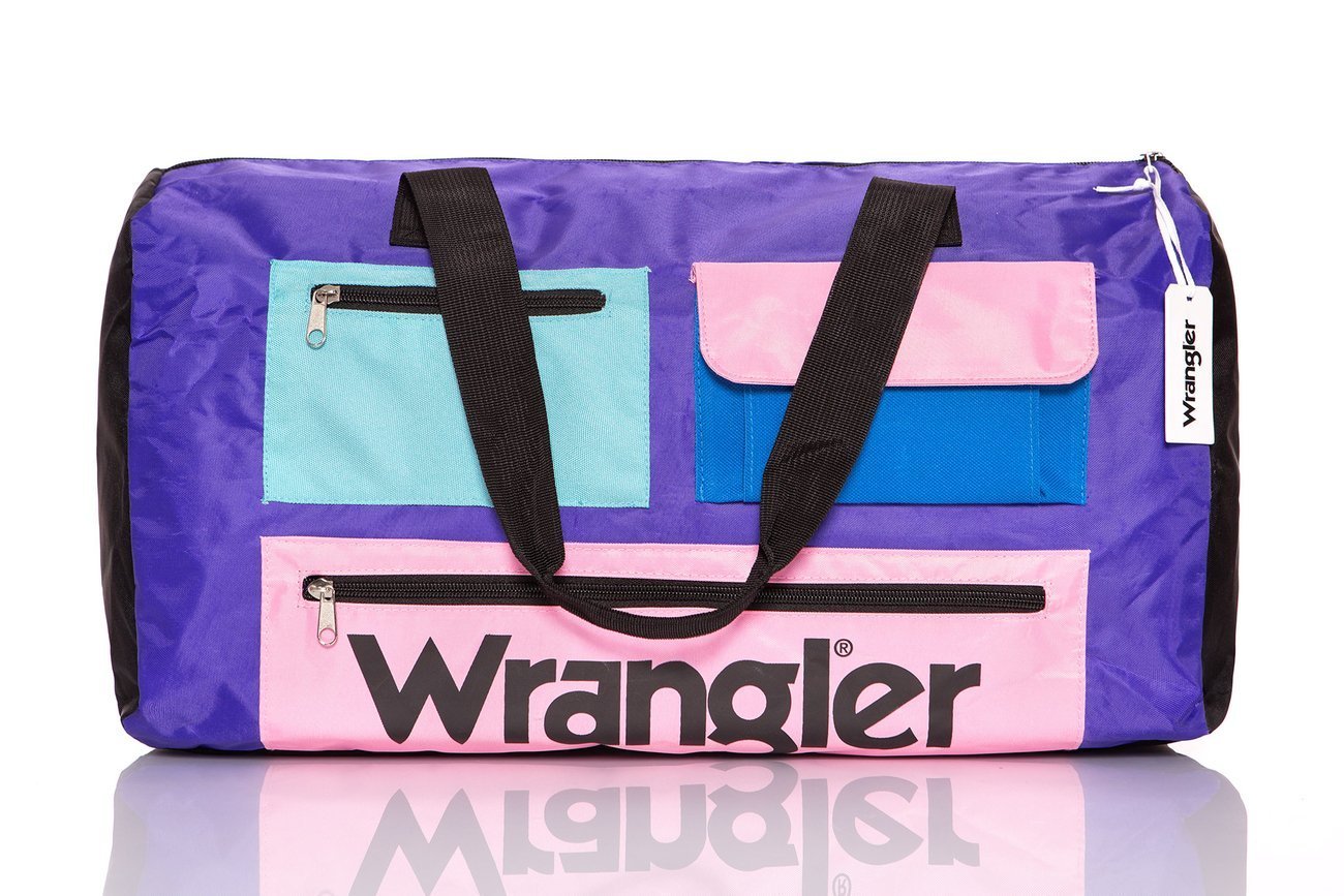 DAMSKA TORBA WRANGLER GYM BAG TROPICAL PURPLE W0Y0786W3