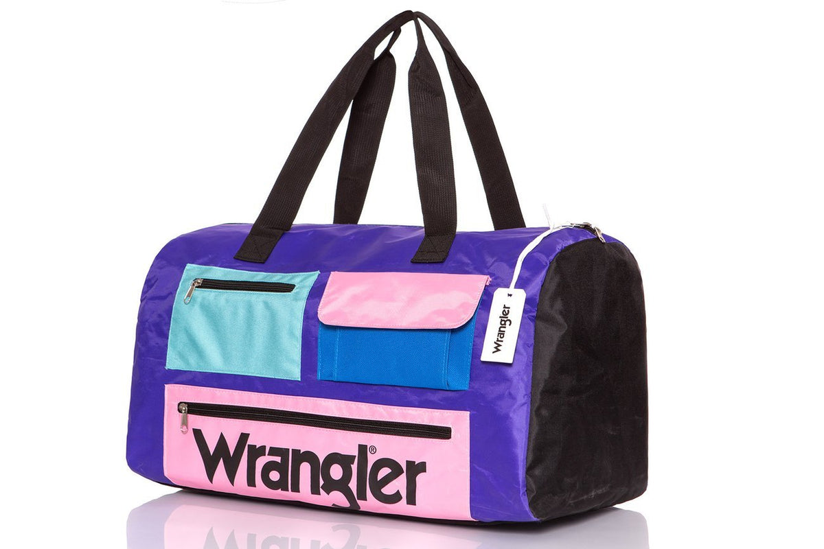 DAMSKA TORBA WRANGLER GYM BAG TROPICAL PURPLE W0Y0786W3