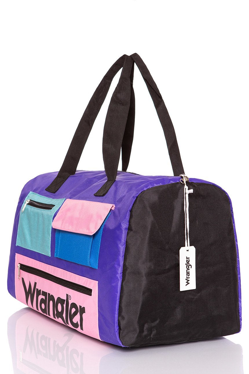 DAMSKA TORBA WRANGLER GYM BAG TROPICAL PURPLE W0Y0786W3