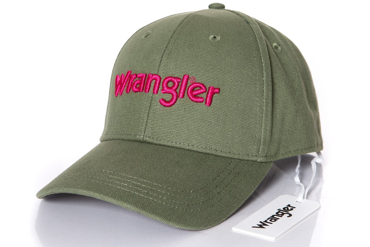 MĘSKA CZAPKA Z DASZKIEM WRANGLER COLOUR CAP DUSTY OLIVE W0M38U545