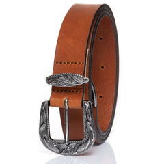 DAMSKI PASEK WRANGLER WESTERN BELT COGNAC W0B70U181