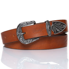 DAMSKI PASEK WRANGLER WESTERN BELT COGNAC W0B70U181