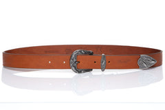 DAMSKI PASEK WRANGLER WESTERN BELT COGNAC W0B70U181