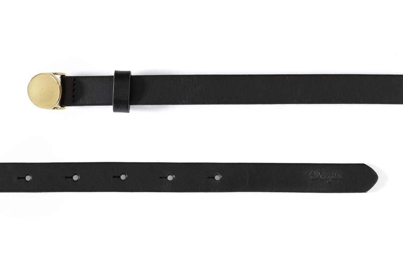 DAMSKI PASEK WRANGLER DOT BELT BLACK W0B68U101